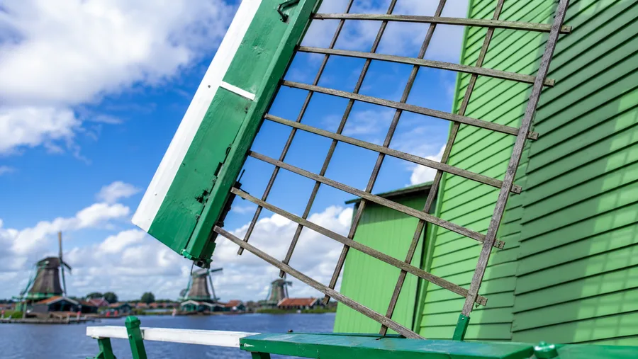 The Historic Windmills of Zaanse Schans